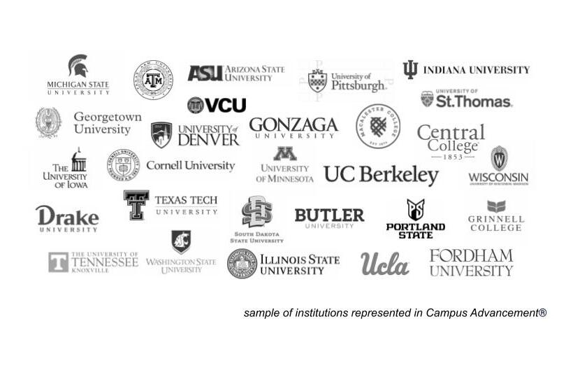 Public and private universities and colleges from coast to coats are members of Campus Advancement